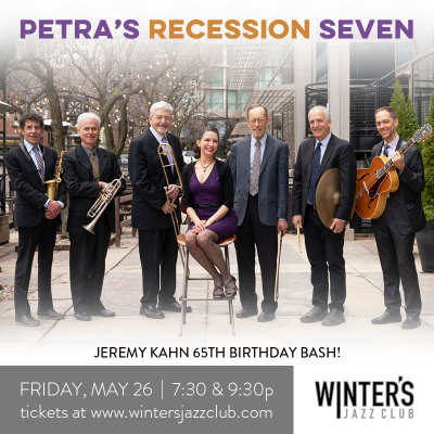 Petra's Recession Seven at Winter's Jazz Club