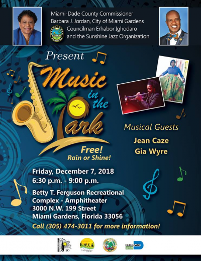 Music In The Park at Music in the Park Concert Series at Betty T. Ferguson Recreation Complex