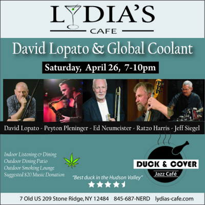  David Lopato & Global Coolant at Lydia's Cafe