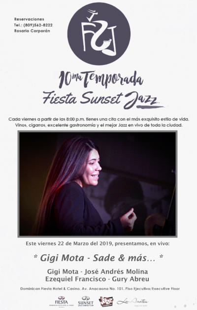 Gigi Mota and Friends at Fiesta Sunset Jazz