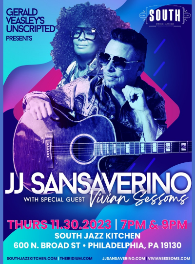 Jj Sansaverino & Vivian Sessoms With  Gerald  Veasley Band at South Jazz Club