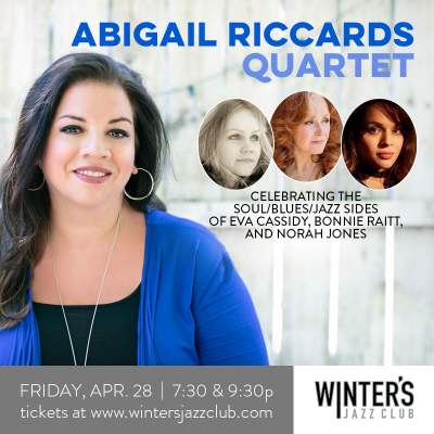 Abigail Riccards Quartet at Winter's Jazz Club