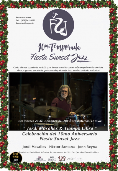 Jordi Masalles y el 10 del Fiesta at Fiesta Sunset Jazz