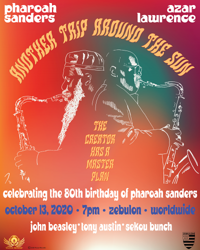 Pharoah Sanders and Azar Lawrence Band at Zebulon Café