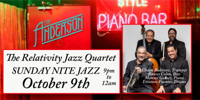 Relativity Jazz Quartet at The Anderson Miami