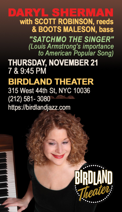 Daryl Sherman  at Birdland