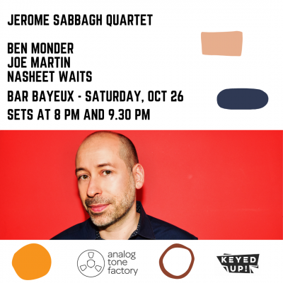 Jerome Sabbagh Quartet at Bar Bayeux