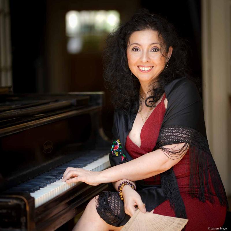 Ramona Horvath Trio at Sunset-Sunside - event poster Ramona Horvath Trio at Sunset-Sunside