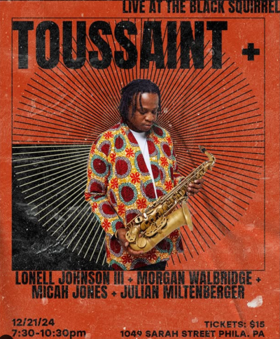 Toussaint at Black Squirrel Club