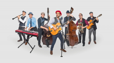 The French Horn Collective At First Friday, Normandy Fountain at First Friday Music Series at Normandy Fountain