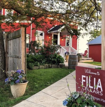 Victor Samalot At Filia Cellars at Filia Cellars