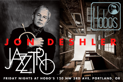 Jon Deshler Jazz Trio at Hobo's Restaurant & Lounge - event poster Jon Deshler Jazz Trio at Hobo's Restaurant & Lounge