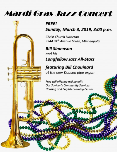 Bill Simenson & The Jazz All Stars at Christ Church Lutheran