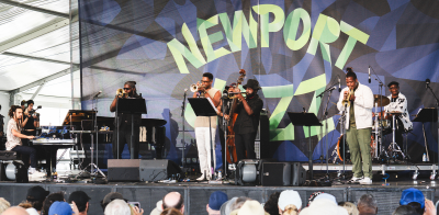 Armstrong Now: Louis At Newport at LeFrak Concert Hall - event poster Armstrong Now: Louis At Newport at LeFrak Concert Hall