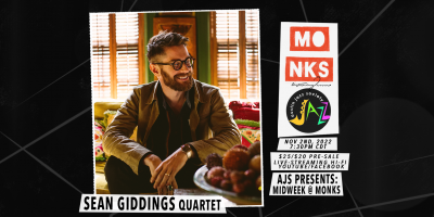 See Live Or Live Stream The Sean Giddings Quartet at Monks Jazz Club