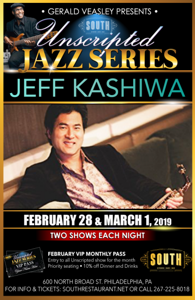 Jeff Kashiwa At South Jazz Club at South Jazz Club