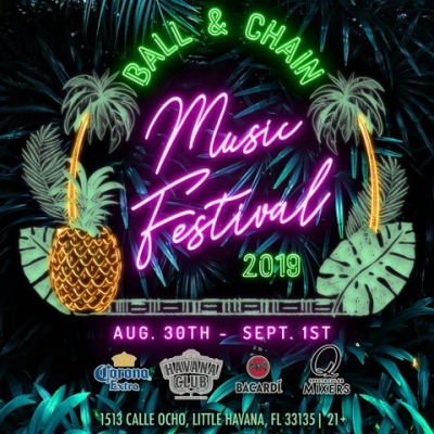 5th Annual Music Festival at Ball & Chain - event poster 5th Annual Music Festival at Ball & Chain