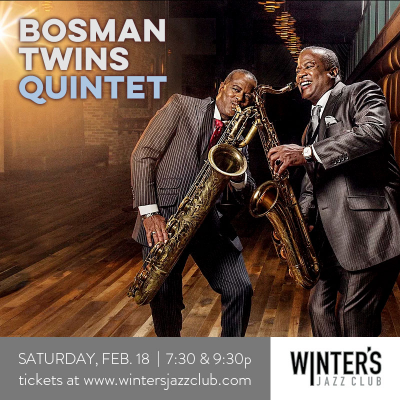 The Bosman Twins at Winter's Jazz Club