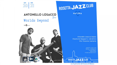 Antonello Losacco Trio at Rosetta Jazz Club - event poster Antonello Losacco Trio at Rosetta Jazz Club