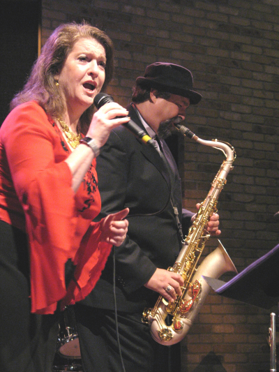 Judi Silvano And Joe Lovano at BOP STOP