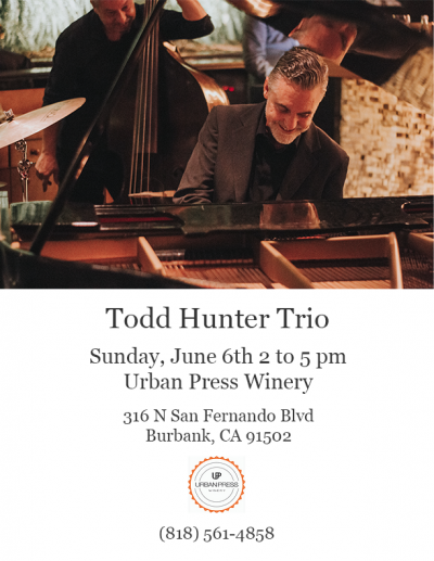 Todd Hunter Trio at Urban Press Winery