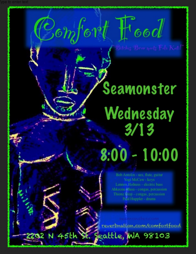 Comfort Food at Seamonster Lounge