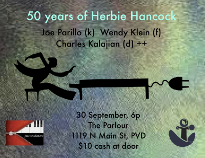 Jazz Revelations: 50 Years Of Herbie Hancock at The Parlour - event poster Jazz Revelations: 50 Years Of Herbie Hancock at The Parlour