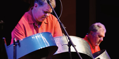 Callalloo World Fusion Steel Pan Group at Downstairs In The Cellar Series At Le Chat Noir at Le Chat Noir De Salis - event poster Callalloo World Fusion Steel Pan Group at Downstairs In The Cellar Series At Le Chat Noir at Le Chat Noir De Salis