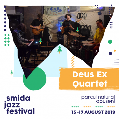 Deus Ex Quartet at Smida Jazz Festival at Smida Park - event poster Deus Ex Quartet at Smida Jazz Festival at Smida Park