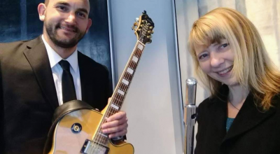 Gaea Schell & Jordan Samuels at Piazza Pelligrini - event poster Gaea Schell & Jordan Samuels at Piazza Pelligrini