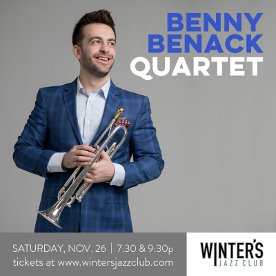 Benny Benack Quartet at Winter's Jazz Club