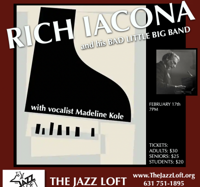 Bad Little Big Band at The Jazz Loft - event poster Bad Little Big Band at The Jazz Loft