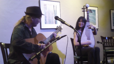 Ancient Future Global Guitar And Chinese Pipa Duet at Sonoma Valley Regional Library - event poster Ancient Future Global Guitar And Chinese Pipa Duet at Sonoma Valley Regional Library