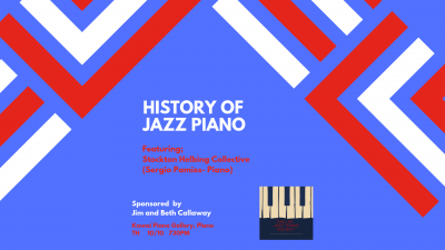 The History Of Jazz Piano  at Kawai Piano Gallery