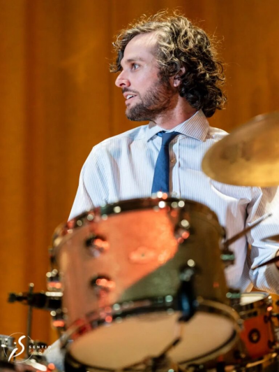 Benny Amón Trio at Bird & Beckett Books & Records - event poster Benny Amón Trio at Bird & Beckett Books & Records