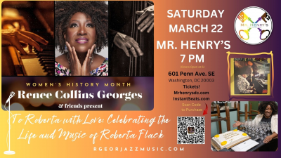 To Roberta With Love: Celebrating The Life And Music Of Roberta Flack at Mr. Henry's Restaurant