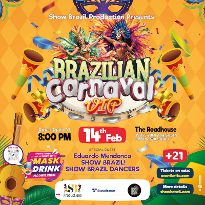 Brazilian Carnaval - Mardi Gras at The Roadhouse