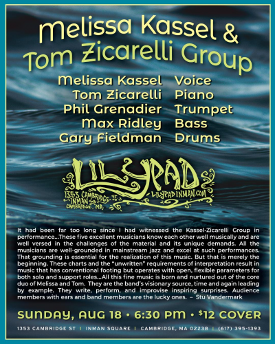 Melissa Kassel & Tom Zicarelli Group at Lilypad