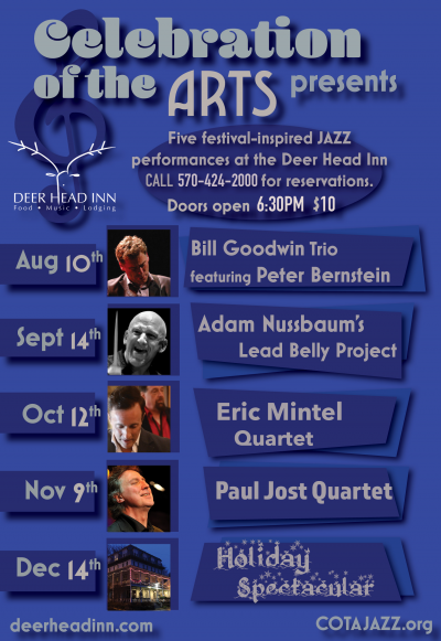 Adam Nussbaum's Lead Belly Project at Deer Head Inn - event poster Adam Nussbaum's Lead Belly Project at Deer Head Inn