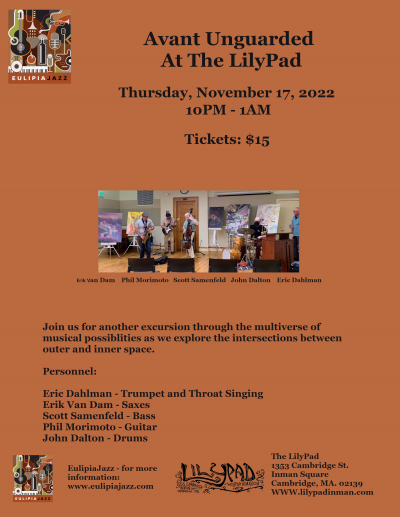 Avant Unguarded at Lilypad