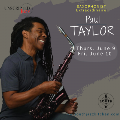 Saxophonist Paul Taylor Performs With The Gerald Veasley Band  at South Jazz Club
