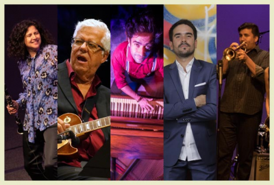 Anat Cohen & Romero Lubambo / Harold López-nussa Duo Plus Mike Rodriquez at Stanford Jazz Festival at Dinkelspiel Auditorium