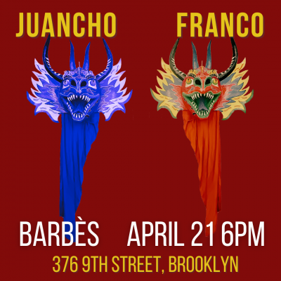 Juancho Herrera And Franco Pinna at Barbes
