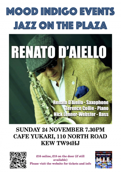 Jazz On The Plaza - Renato D'aiello at Cafe Yukari