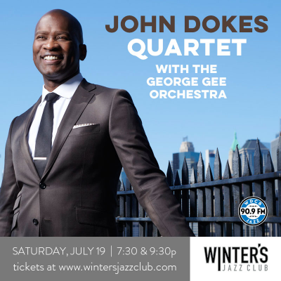 John Dokes With The George Gee Orchestra at Winter's Jazz Club