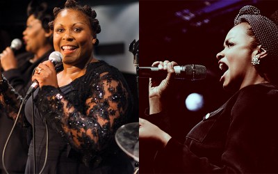 The Music Of Ella Fitzgerald & Sarah Vaughan - Vimala Rowe, Juliet Roberts & Janette Mason at Hull Jazz Festival at Hull Truck Theatre
