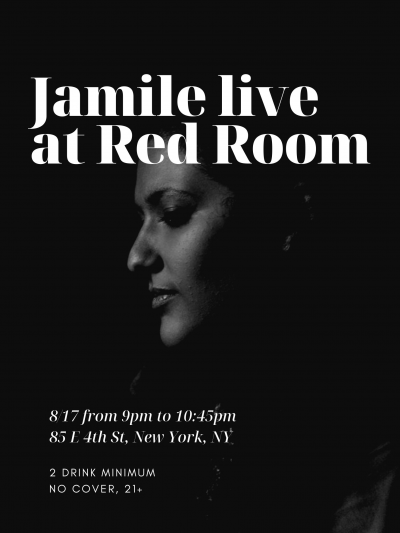 Jamile at Red Room at KGB Bar
