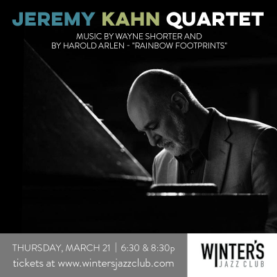 Jeremy Kahn Quartet at Winter's Jazz Club