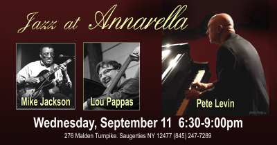 Pete Levin Trio At Annarella at Annarella Ristorante - event poster Pete Levin Trio At Annarella at Annarella Ristorante