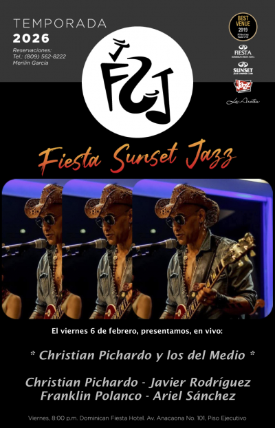 Christian Pichardo & Los Del Medio at Fiesta Sunset Jazz